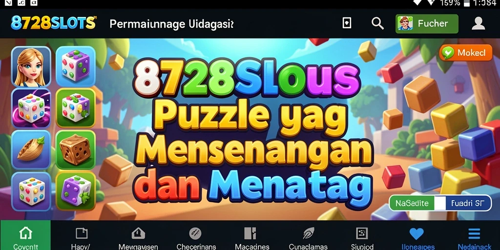 Screenshot gameplay Puzzle yang menarik dari 8728SLOTS.
