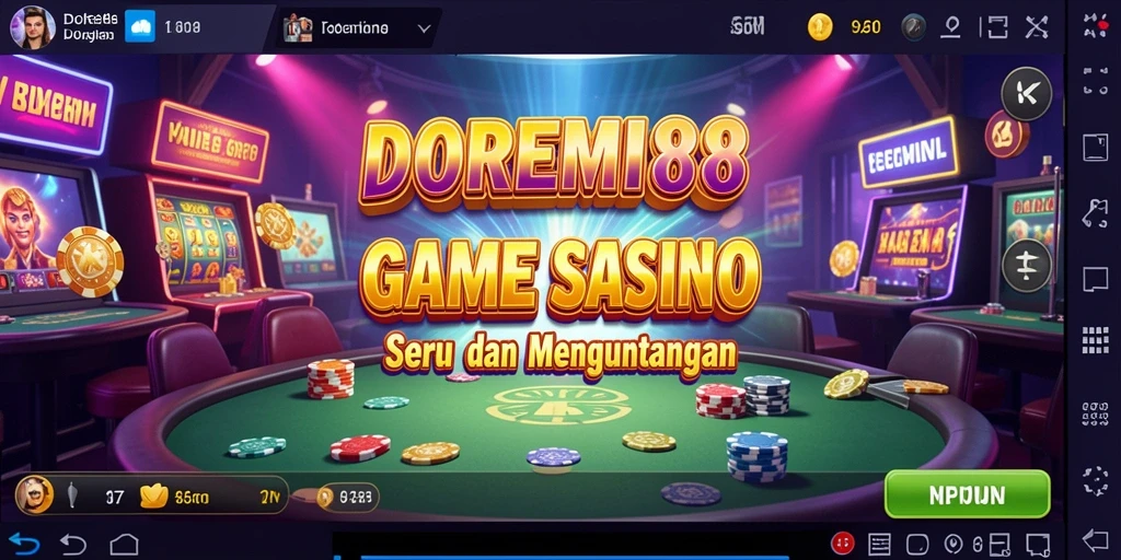 Tampilan gameplay DOREMI88 yang seru dan mengasyikkan.