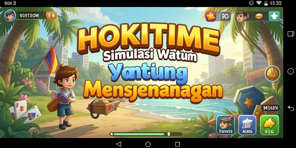 Gambaran gameplay menarik di HOKITIME dengan manajemen waktu.