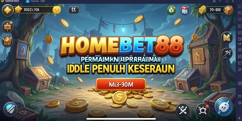 Tangkapan layar gameplay HOMEBET88 yang menampilkan aksi Idle yang dinamis.