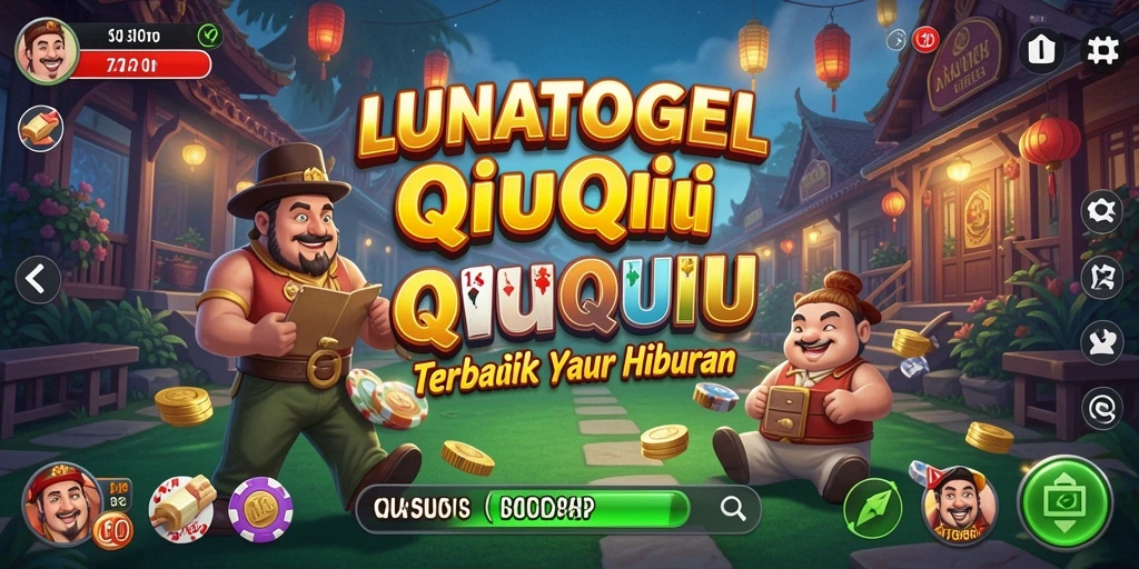 Tangkapan layar gameplay QiuQiu di LUNATOGEL yang seru dan menarik.