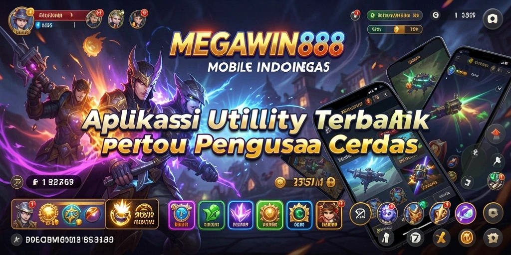 Tampilan utama MEGAWIN888 yang memudahkan akses fitur.