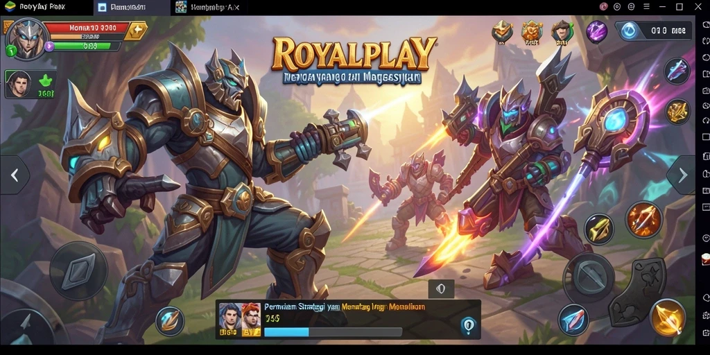 Tangkapan layar menunjukkan gameplay menantang ROYALPLAY yang penuh strategi.