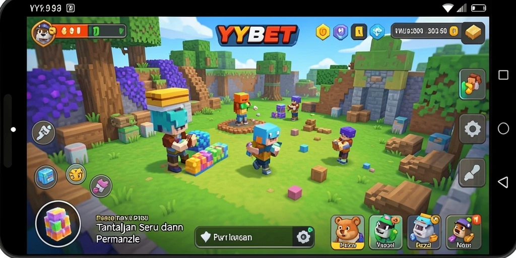 Tampilan gameplay puzzle yang menantang dan menarik di YYBET.